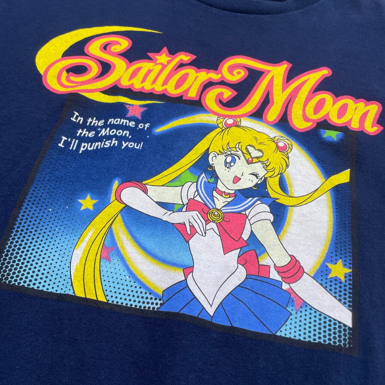 入手困難！セーラームーン XL きまっ Tシャツ 90s アニメ 古着 200 