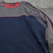FADED GLORY switching design long sleeve tee
