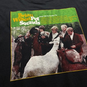 2002’s BRIAN WILSON music tour tee “Pet Sounds”