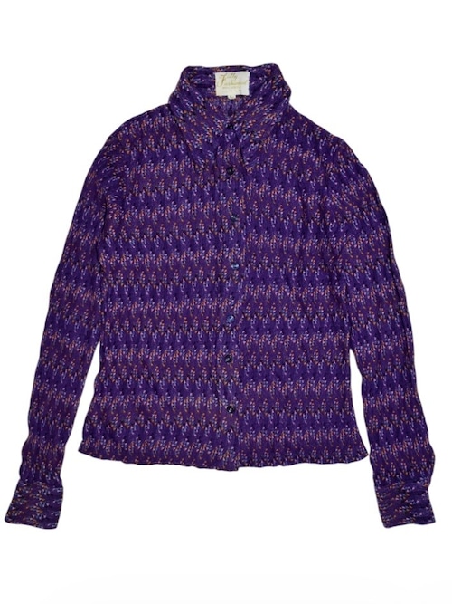 DoReMi Unique Series – Purple Knit Fitted Top