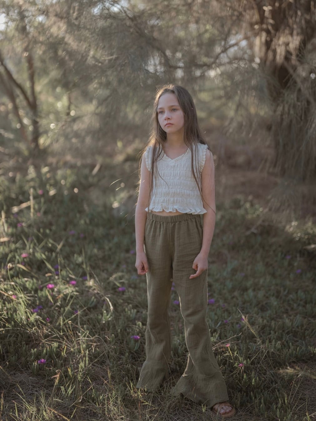 【即納/送料無料】son and daughter / Tatum Top