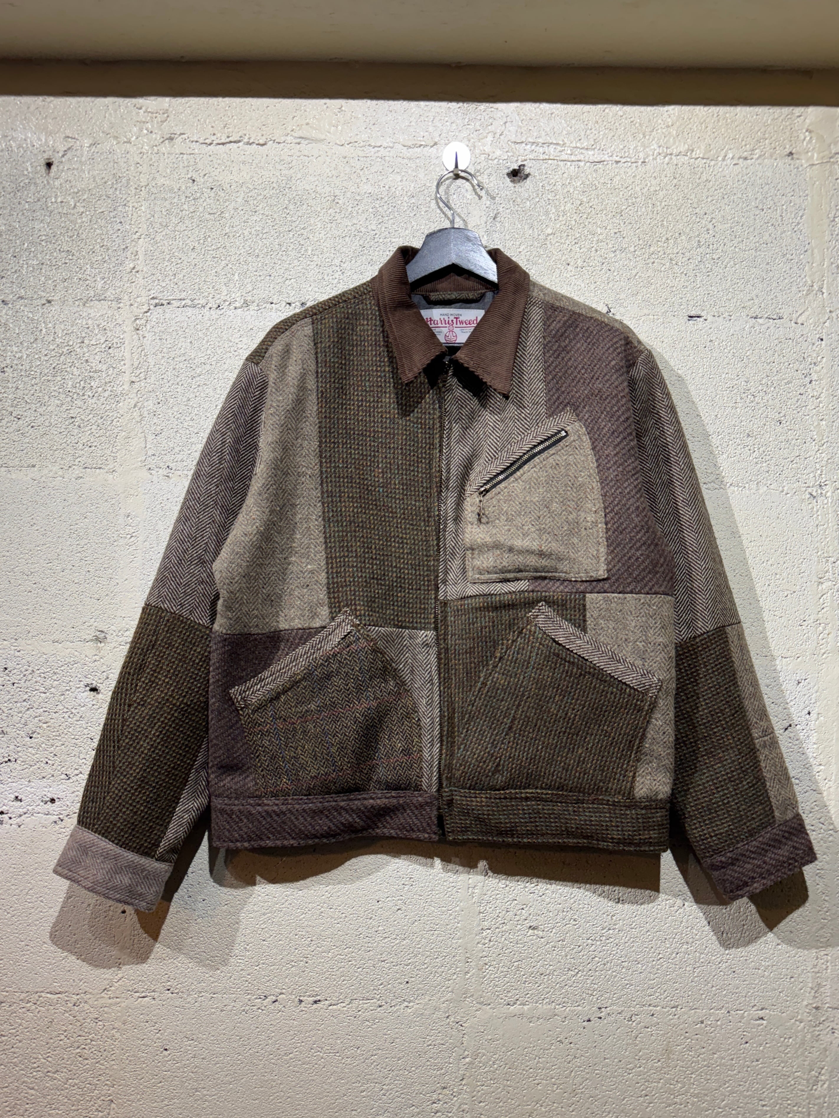 Harris Tweed Sports jacket(91B) BROWN サイズ0 B-4