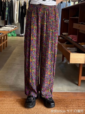 【26AW】FUMIE TANAKA フミエタナカ / パンツ /  nature easy PA