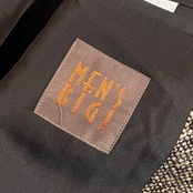 80s MEN'S BIGI メンズビギ 2B ツイード テーラードジャケット 2/メンズ ビンテージ