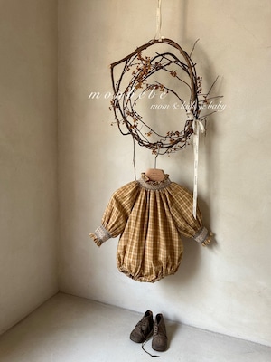 【即納】monbebe / マドレーヌチェックスーツ