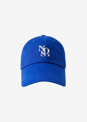 ★【NOS7】メインロゴボールキャップ - blue
