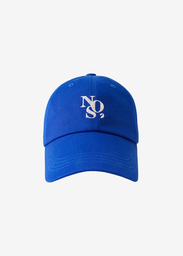 ★【NOS7】メインロゴボールキャップ - blue