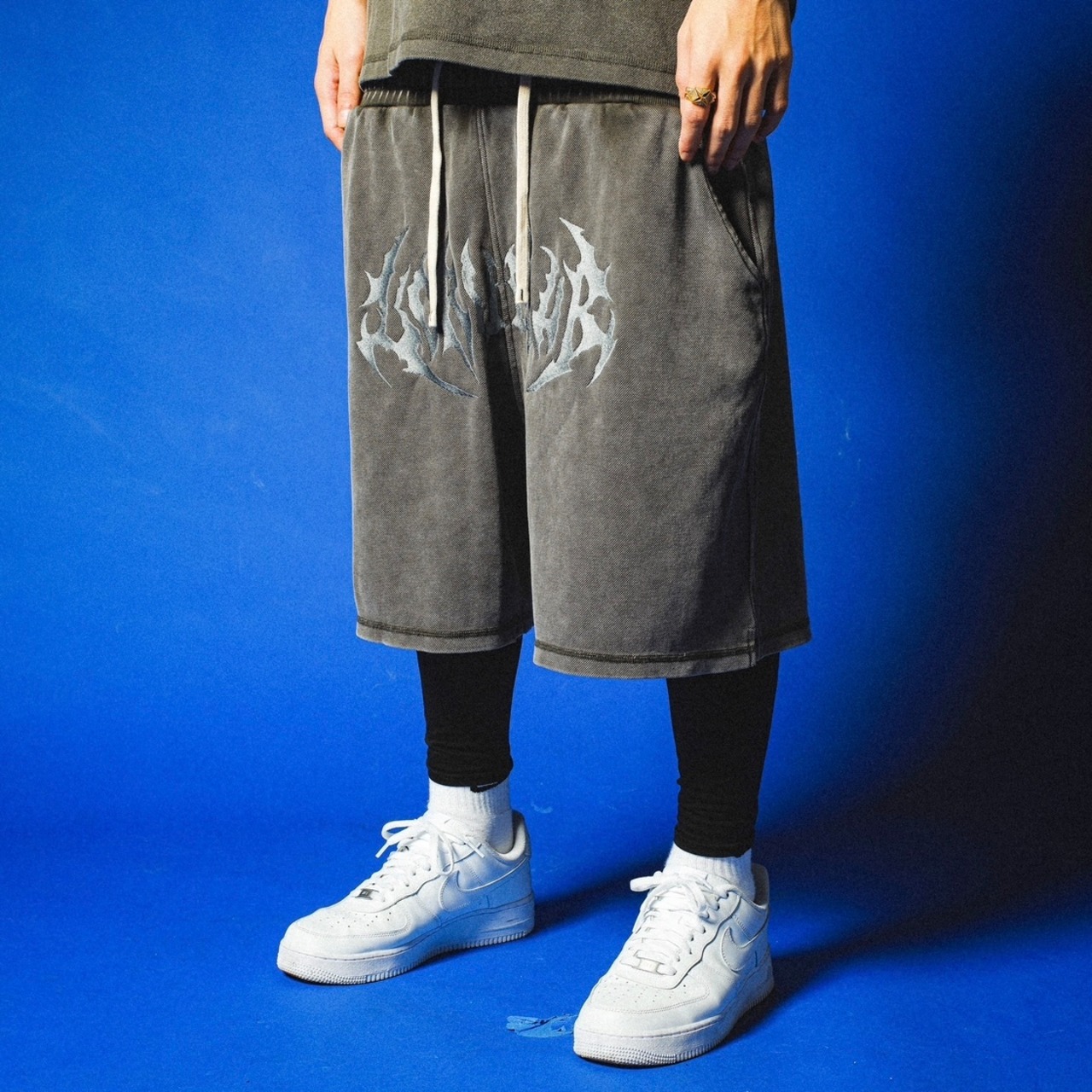 SPARKED LOGO PIGMENT SHORTS