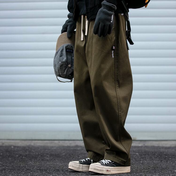 ★BASIC STRAIGHT LONG PANTS　　　A0861