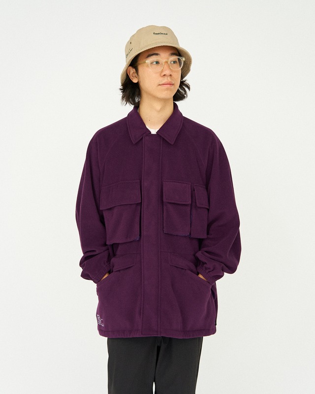 残り１点【FreshService(フレッシュサービス)】POLARTEC MICRO FLEECE TACTICAL SMOCK（FSW-23-SH_170）