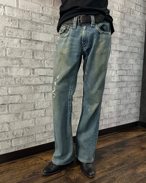 TRUE RELIGION “JOEY” Twist Flare Denim