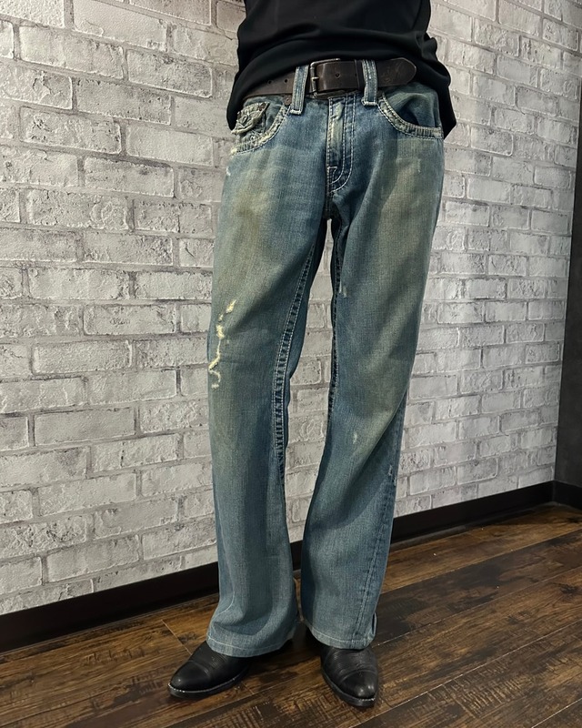 TRUE RELIGION “JOEY” Twist Flare Denim