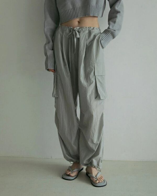 ànuke アンヌーク anuke Reha. Tuck Wide Pants タックワイドパンツ