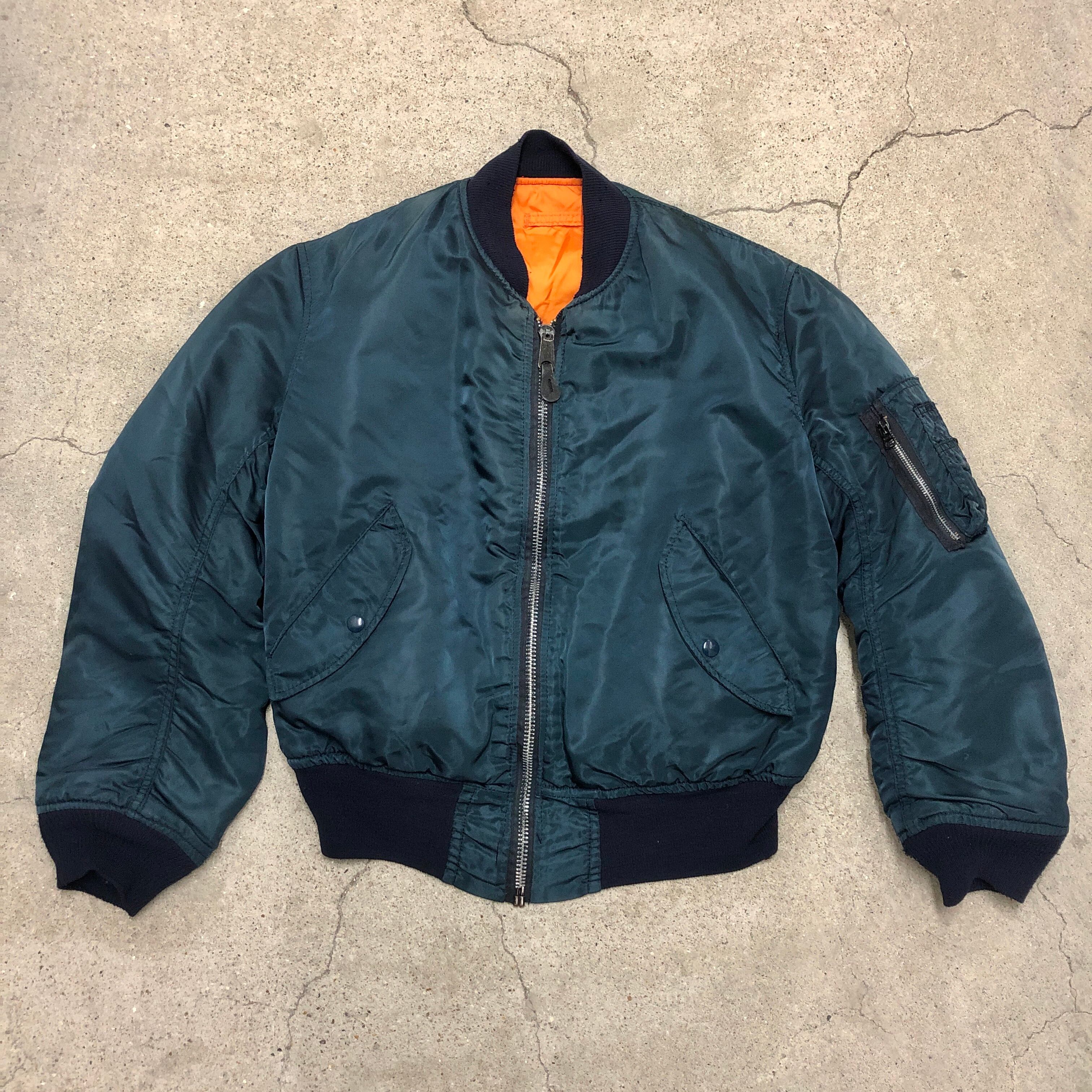 ALPHA/MA-1/ Flight Jacket/USA製/M/フライトジャケット/0615-00-573