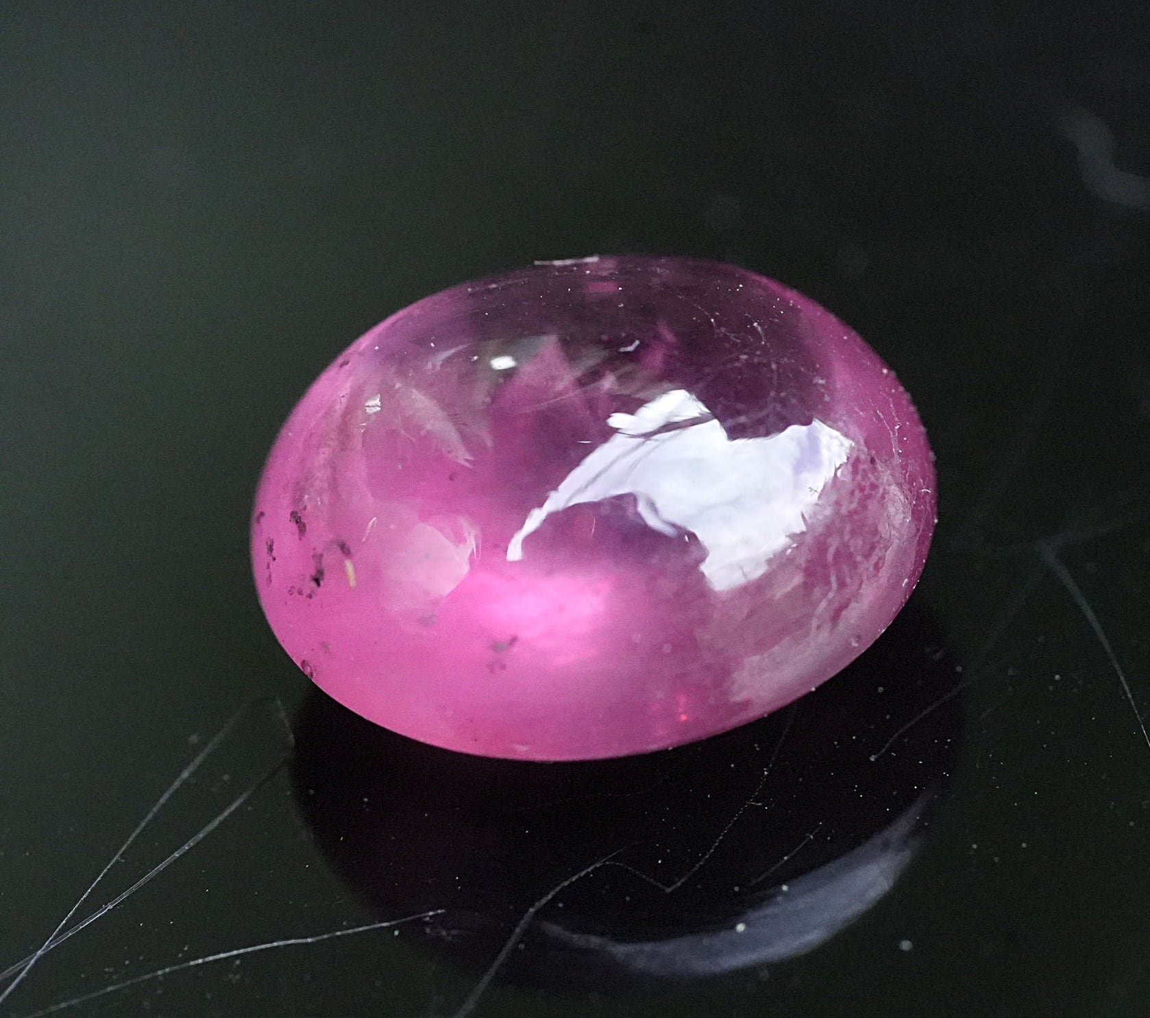 京ママ様 3点 ルビー原石 ギラギラNo.696 再入荷 ルビー(紅玉)原石 88g｜天然石 原石 通販 キラリ石