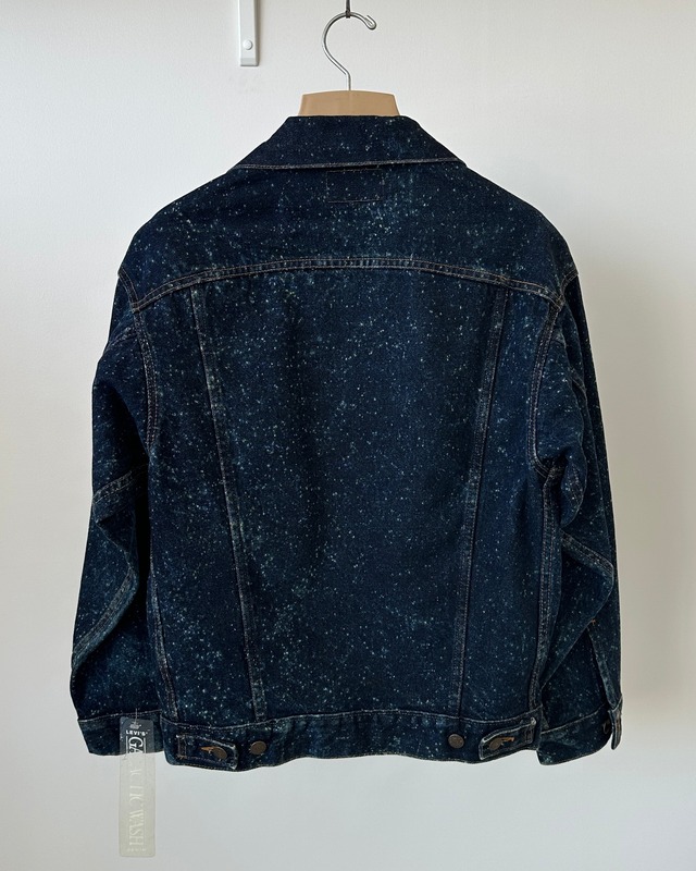 -Deadstock Levi's- Vintage 80s XS 70507 GALACTIC WASH Denim Jacket made in USA
