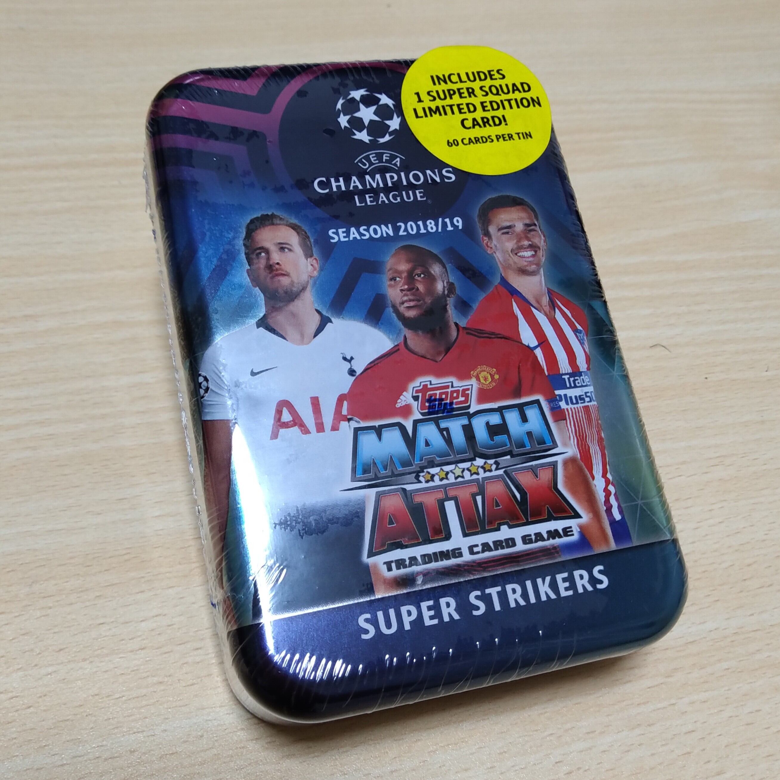 Topps 2018-19 UEFAチャンピオンズリーグ 1缶 トレカカード | 毎日が ...