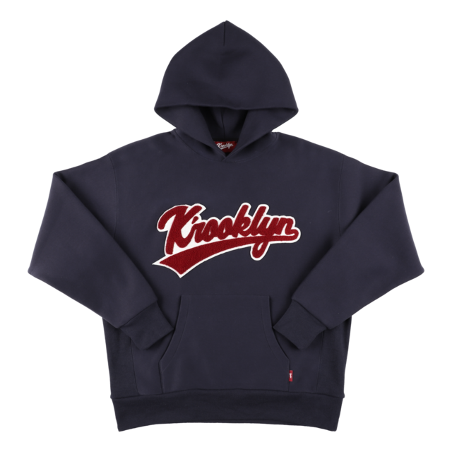 【K'rooklyn】K'rooklyn LOGO Premium Hoodie - NAVY