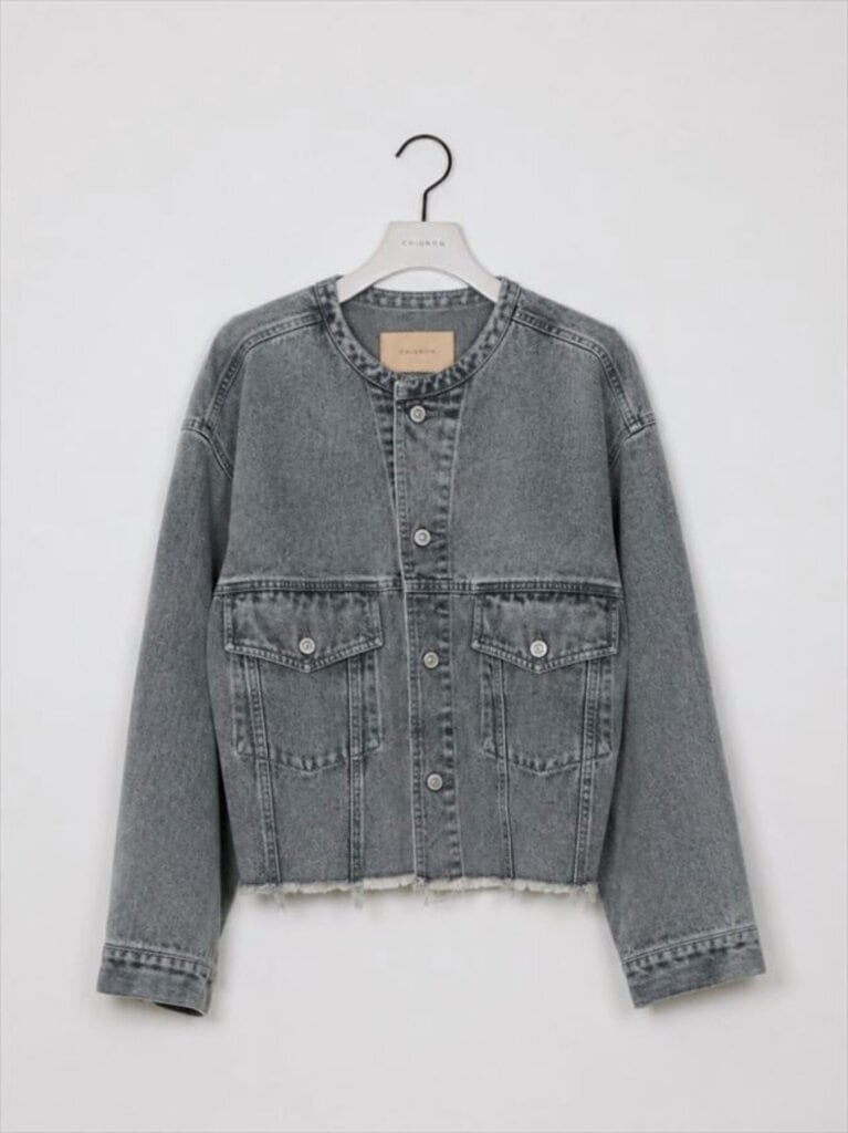 【12/上旬〜中旬入荷次第お届けのご予約】 CHIGNON/シニヨン ヴィンテージデニムJK 4966-672NH