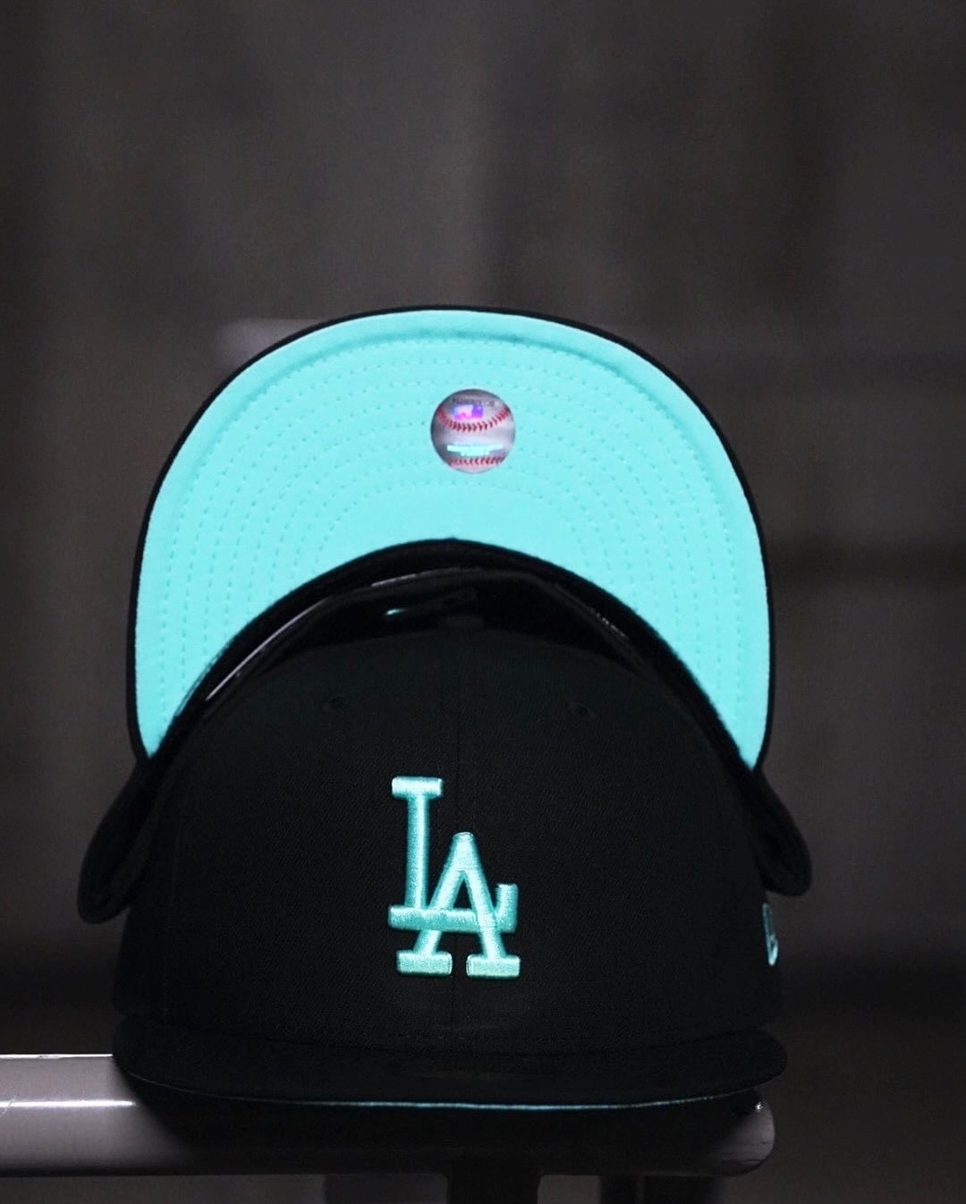 NEW ERA gifthat別注 59FIFTYドジャース ティファニー gifthat別注】NEW ERA 59FIFTY/5950 ロサンゼルス・ドジャース -The
