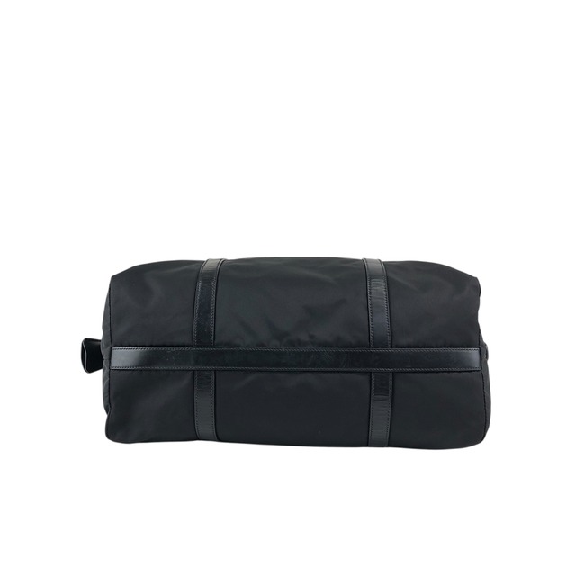 PRADA プラダ トートバッグ ブラック トライアングルロゴ ナイロン パドロック vintage ヴィンテージ オールド cfbs7r