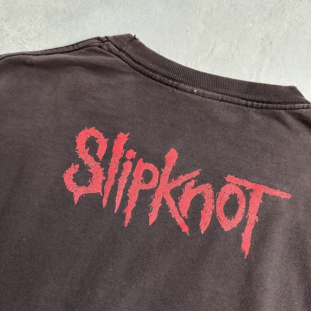 フェード・ボロ‼️】slipknot ×両面プリントTシャツ