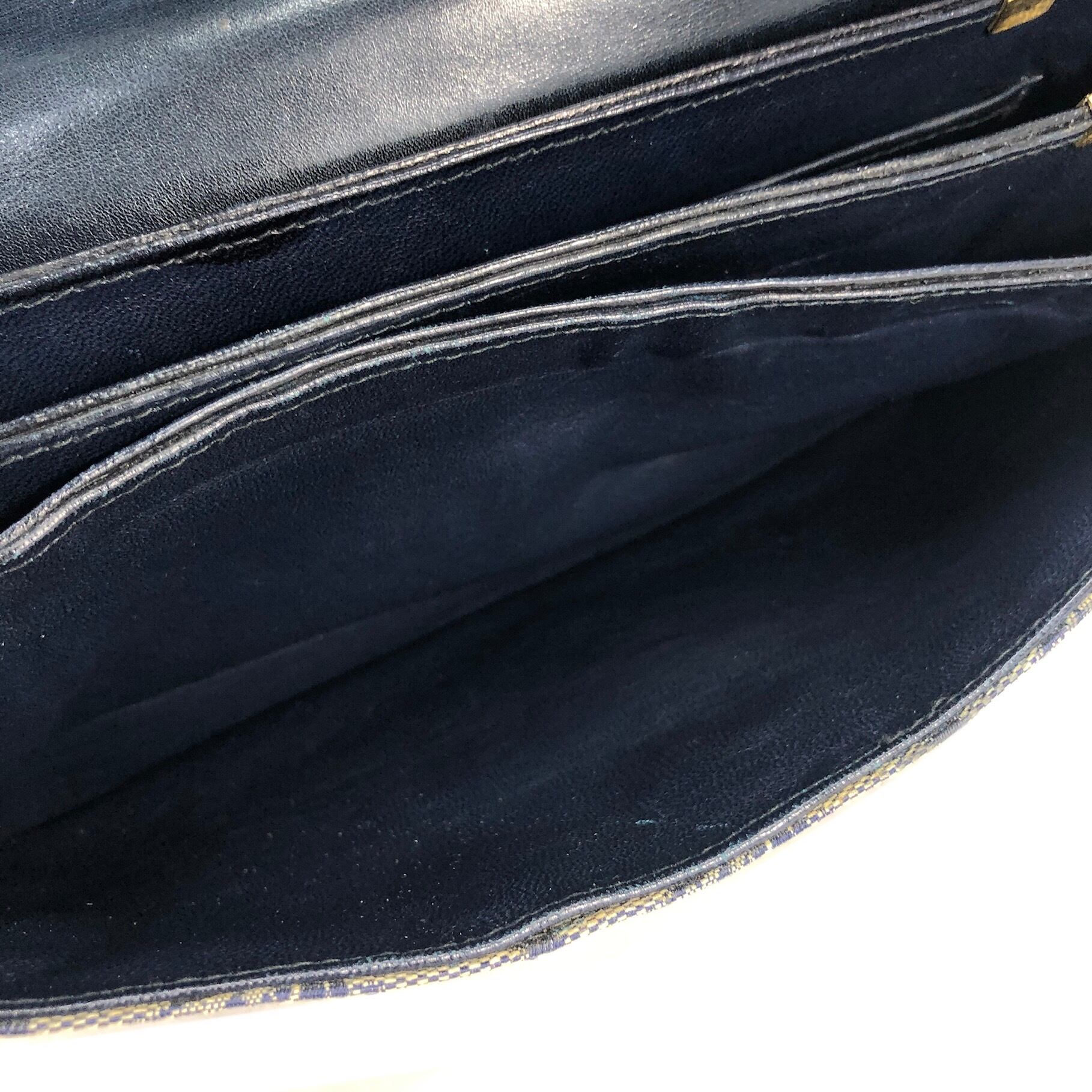 CELINE セリーヌ Cマカダム 馬車 ホースキャリッジ ジャガード×レザー