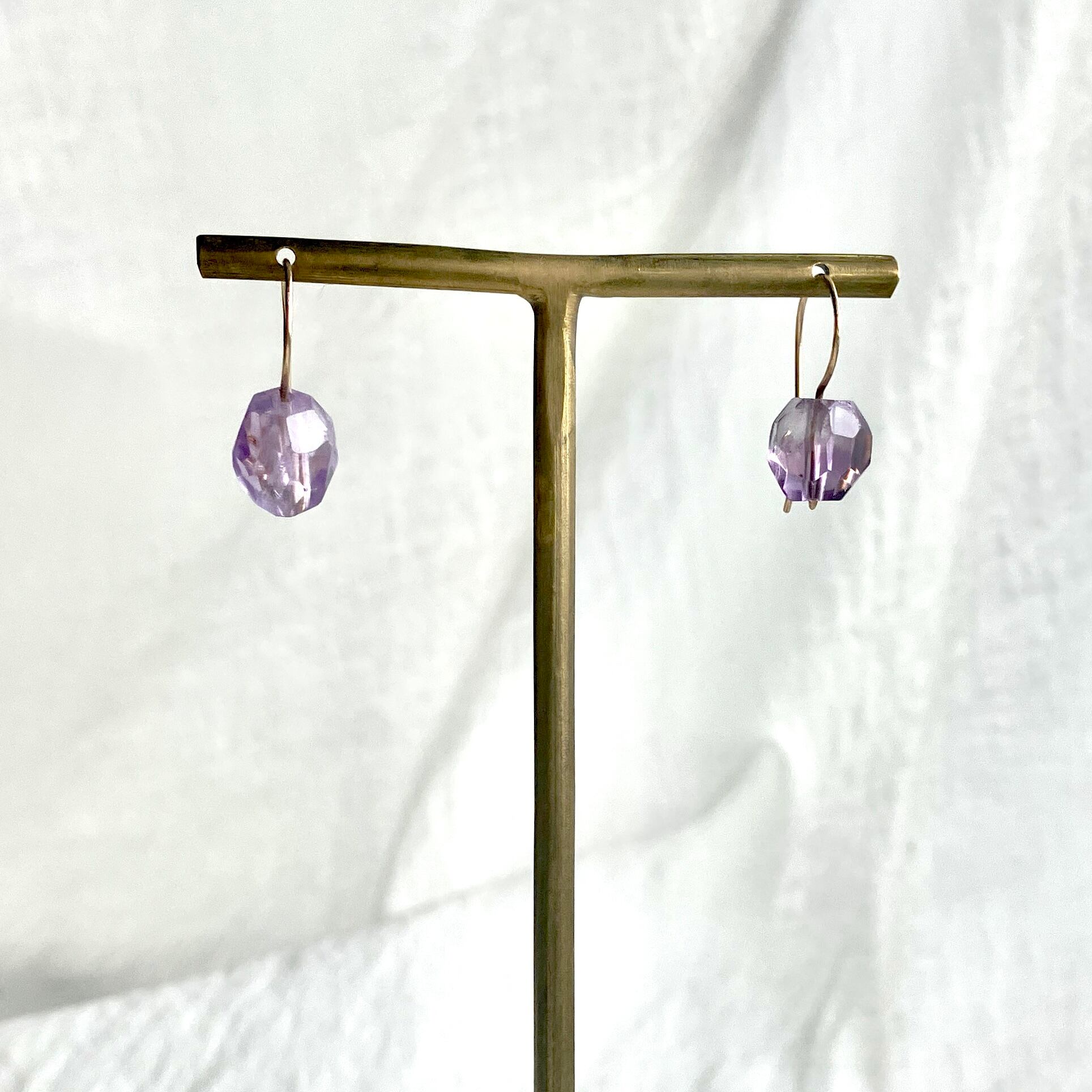 Lavender soap ラベンダーソープ K14gfキドニーフックピアス | simon