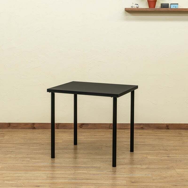 【新品・送料無料】フリーテーブル　75×60　BK/WH フリーテーブル 75×60 BK/WH | FIRST