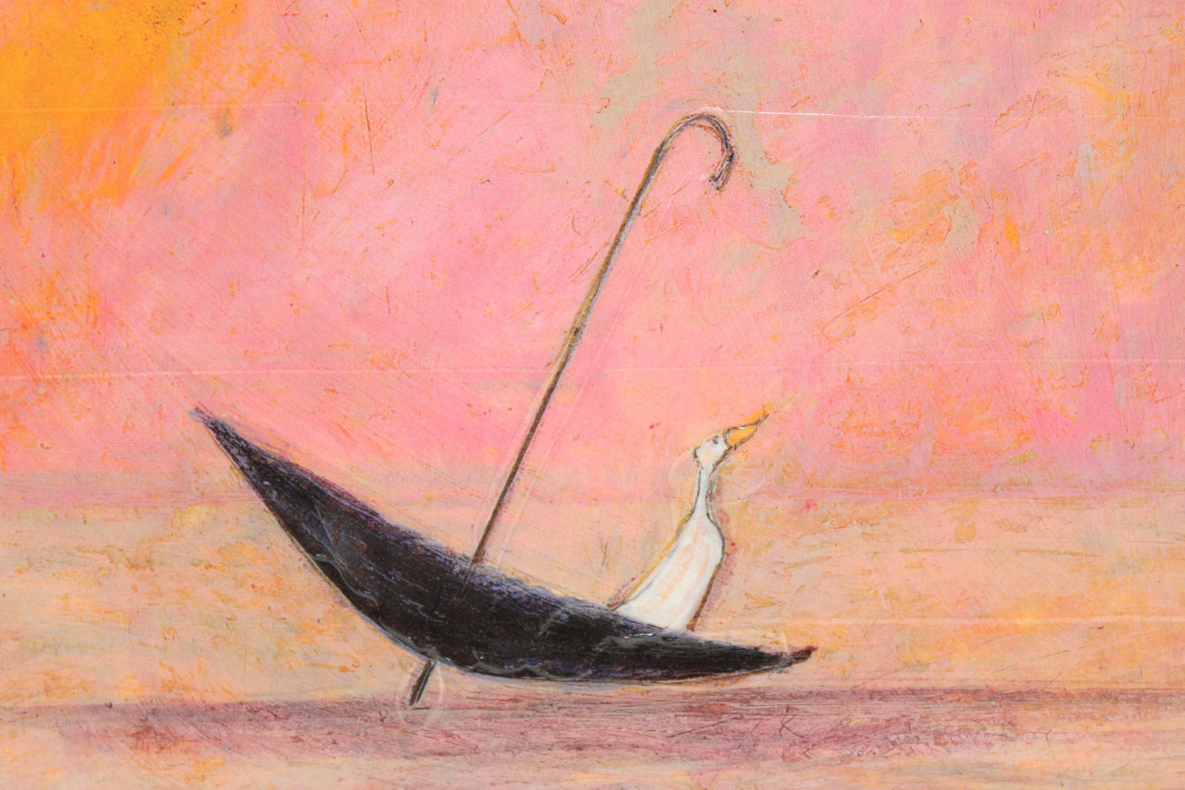 サムトフト「スニーキー ワン」Ｍサイズ ゲル加工アート アートフレーム 絵画 インテリア