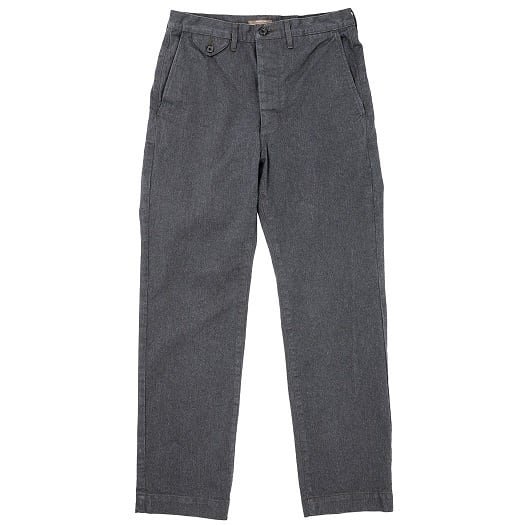 WORKERS(ワーカーズ)～Officer Trousers,Regular Fit, Cotton Serge
