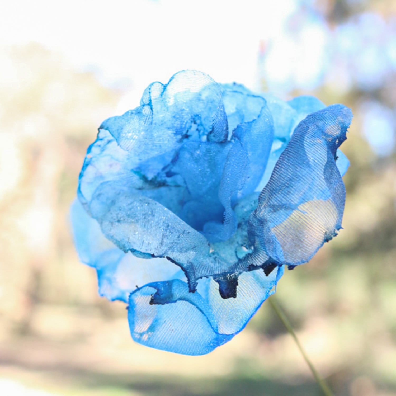 レアなルグランブルービンテージフラワーマシンガンカットソー FREAK'S STORE/オーガンジー×カットソー 重ね ラグラン 半袖 Tシャツ