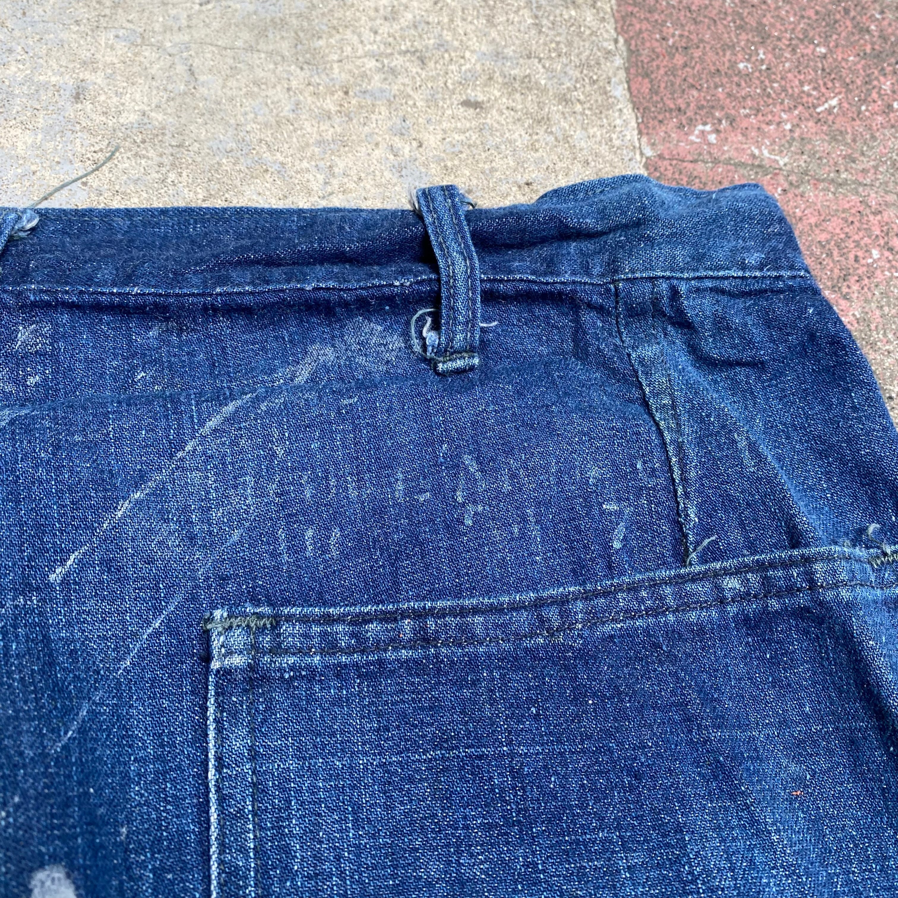 角ポケ】40's US NAVY M-45 Denim Baker Pant | 下北沢SPiKe＆SPiCe