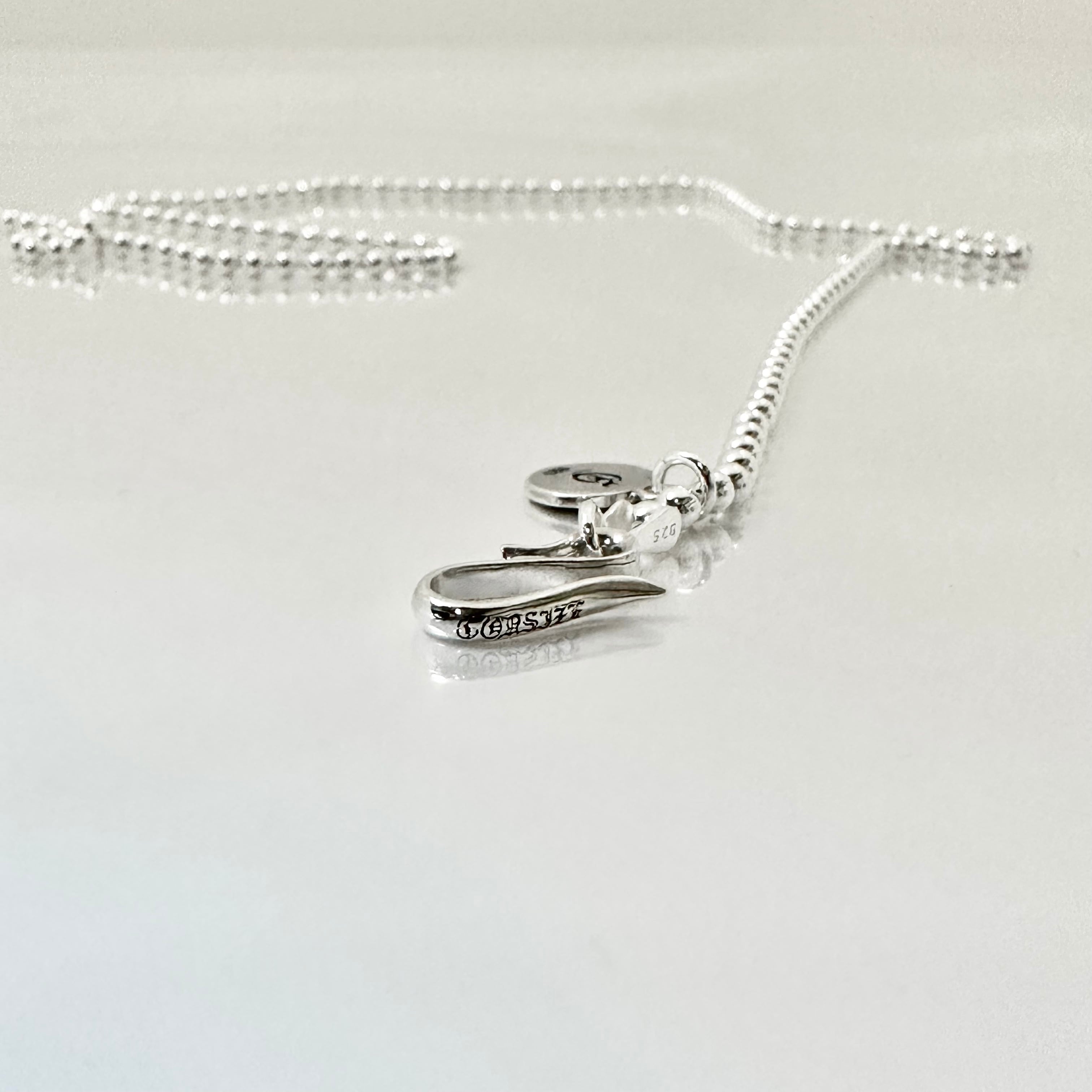 SPIDER WEB BALL CHAIN NECKLACE / スパイダーウェブ ボールチェーン