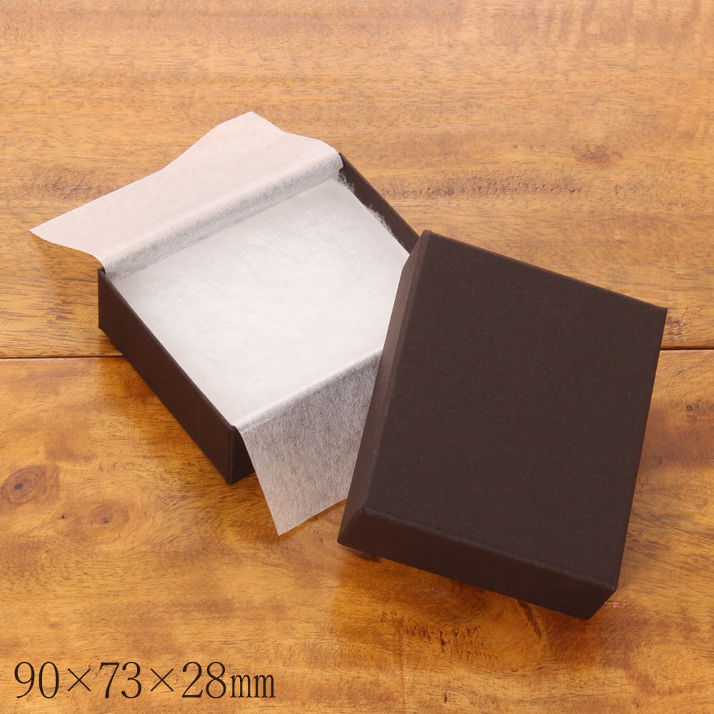 ギフトボックス 貼り箱 M 綿・薄紙付 90×73×28mm 1個