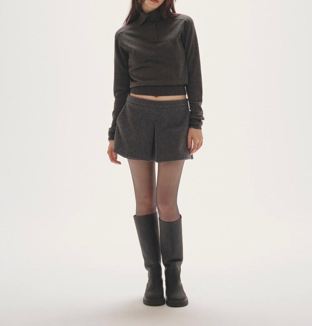 TODAYFUL／Front Botton Knit | polne