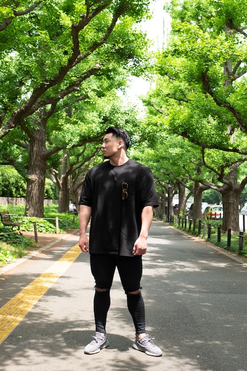 Oversize Pocket T-Shirts BKの商品画像4