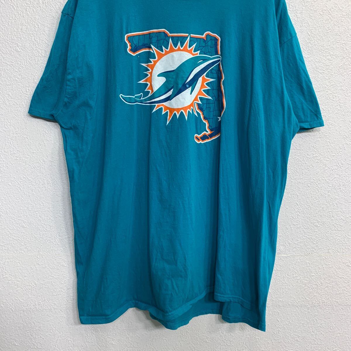 Fanatics 半袖 プリント Tシャツ 2XLサイズ ターコイズブルー ビッグサイズ コットン 古着卸 アメリカ仕入 t2409-4275 ...