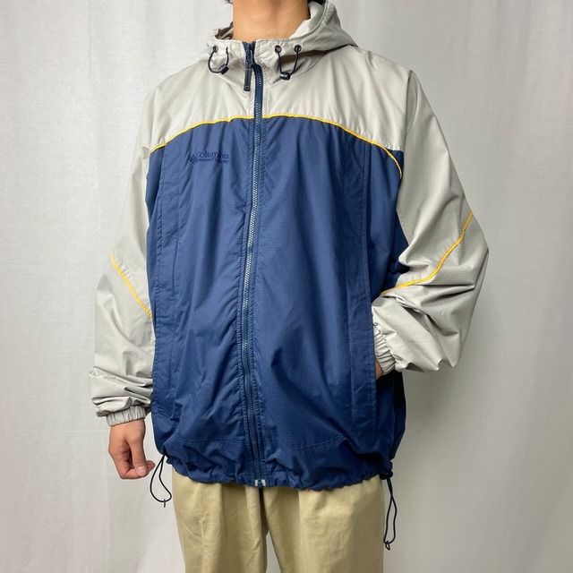 00年代 Columbia コロンビア マウンテンパーカー ハイネック メンズXL 