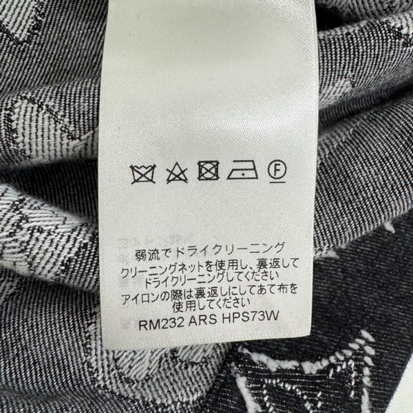 LOUIS VUITTON/ルイヴィトン【23AW】モノグラム デニム 半袖シャツ
