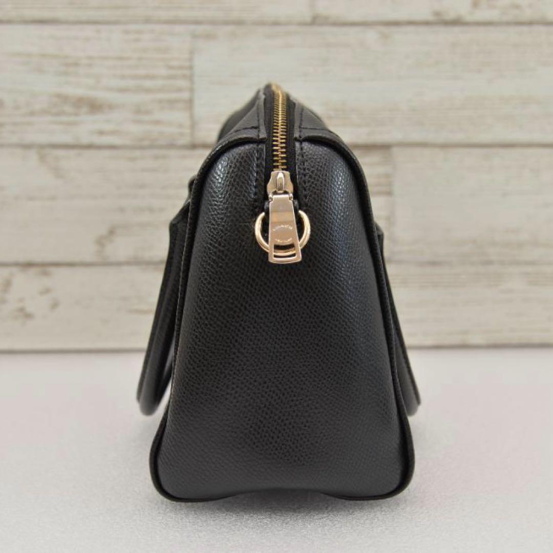 極上品】COACH コーチ 2way ハンド ショルダー バッグ ミニボストン