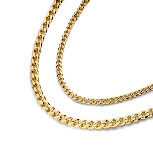 316L chain necklace (3.6mm,5mm) #N43