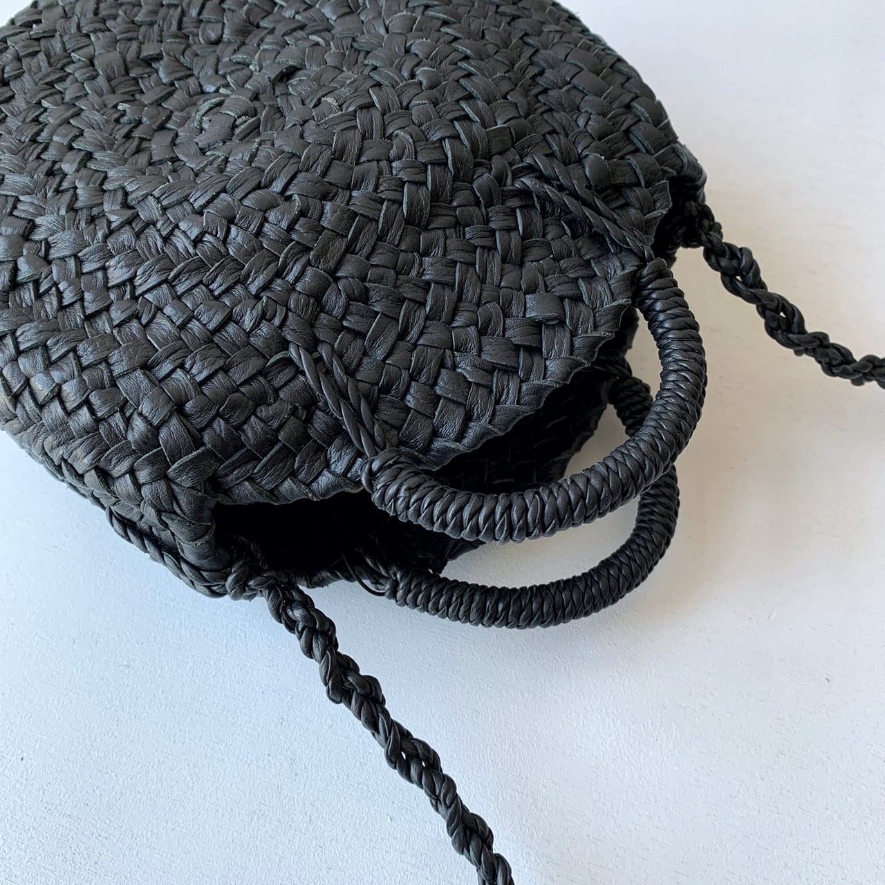 Aeta】LEATHER BASKET / CIRCLE BASKET:S / KG07 | eighty88eight