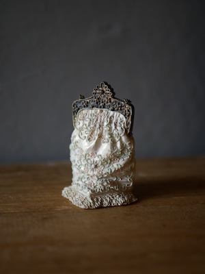 小さなバッグの置物 オブジェ フランスアンティーク ブロカント ヴィンテージ