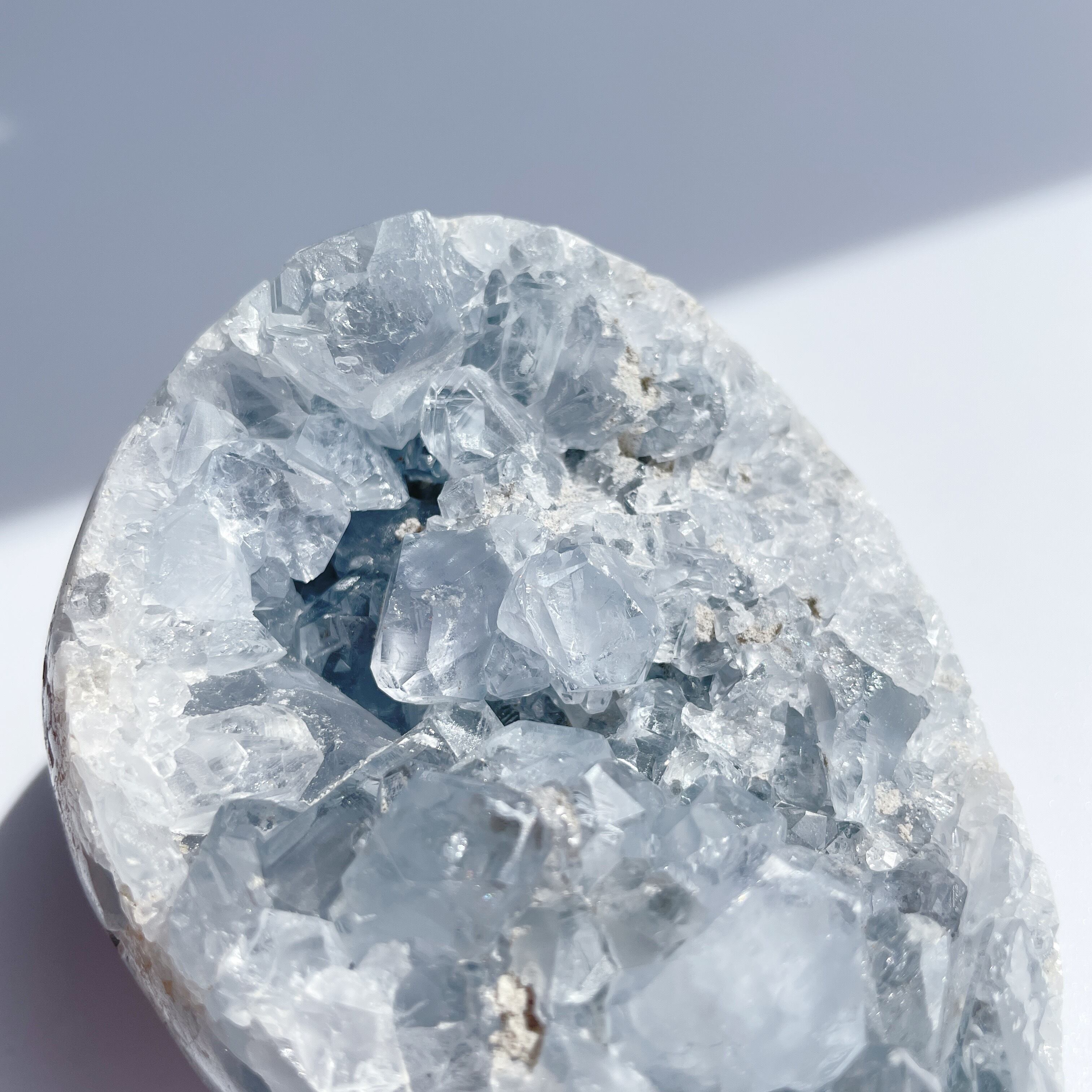 ⭐️美品⭐️卵型⭐️セレスタイト⭐️ セレスタイト 卵型15♡Celestite♡天然石・原石・パワーストーン