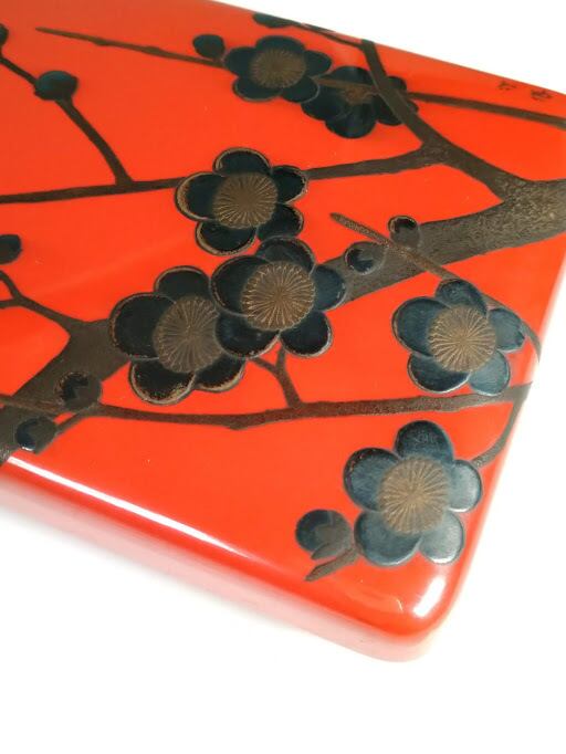 螺鈿 蒔絵 青貝 梅紋 吸物椀 10客 共箱 【公式通販】