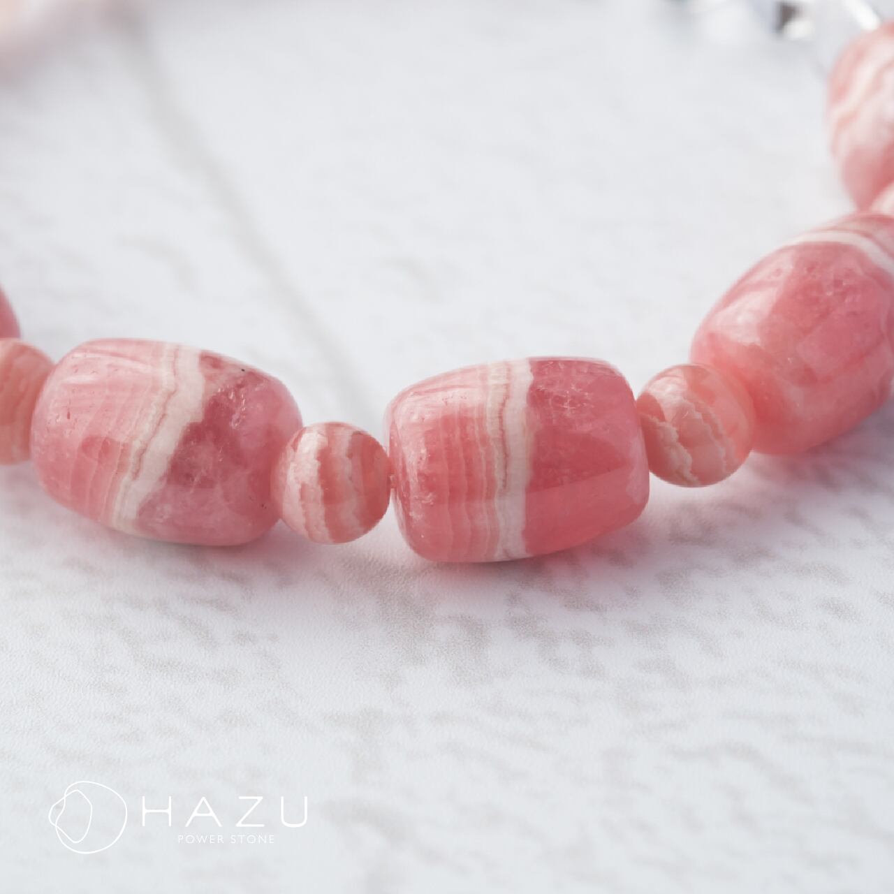 美しい大粒インカローズ［インカローズ／ローズクォーツ／水晶