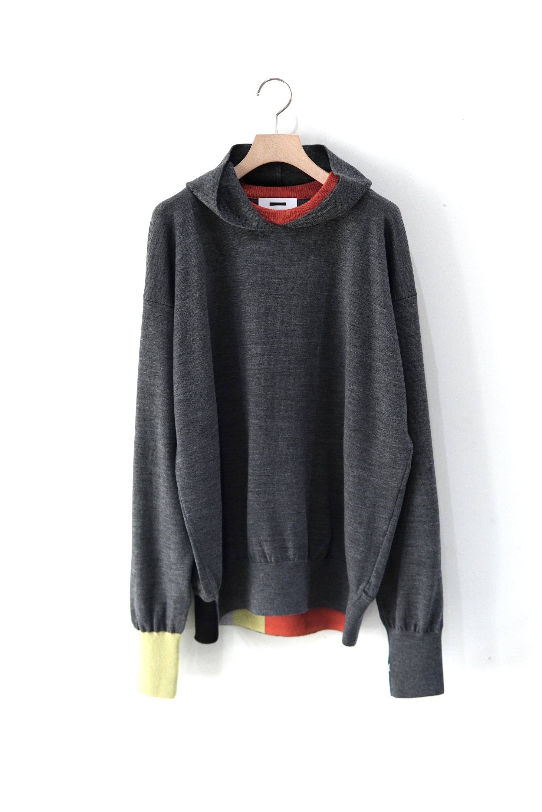 REVERBEARTE / HIGHGAGE KNIT HOODY