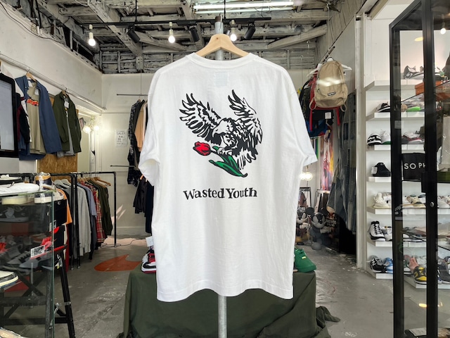 WASTED YOUTH EAGLE TEE WHITE XL 51093