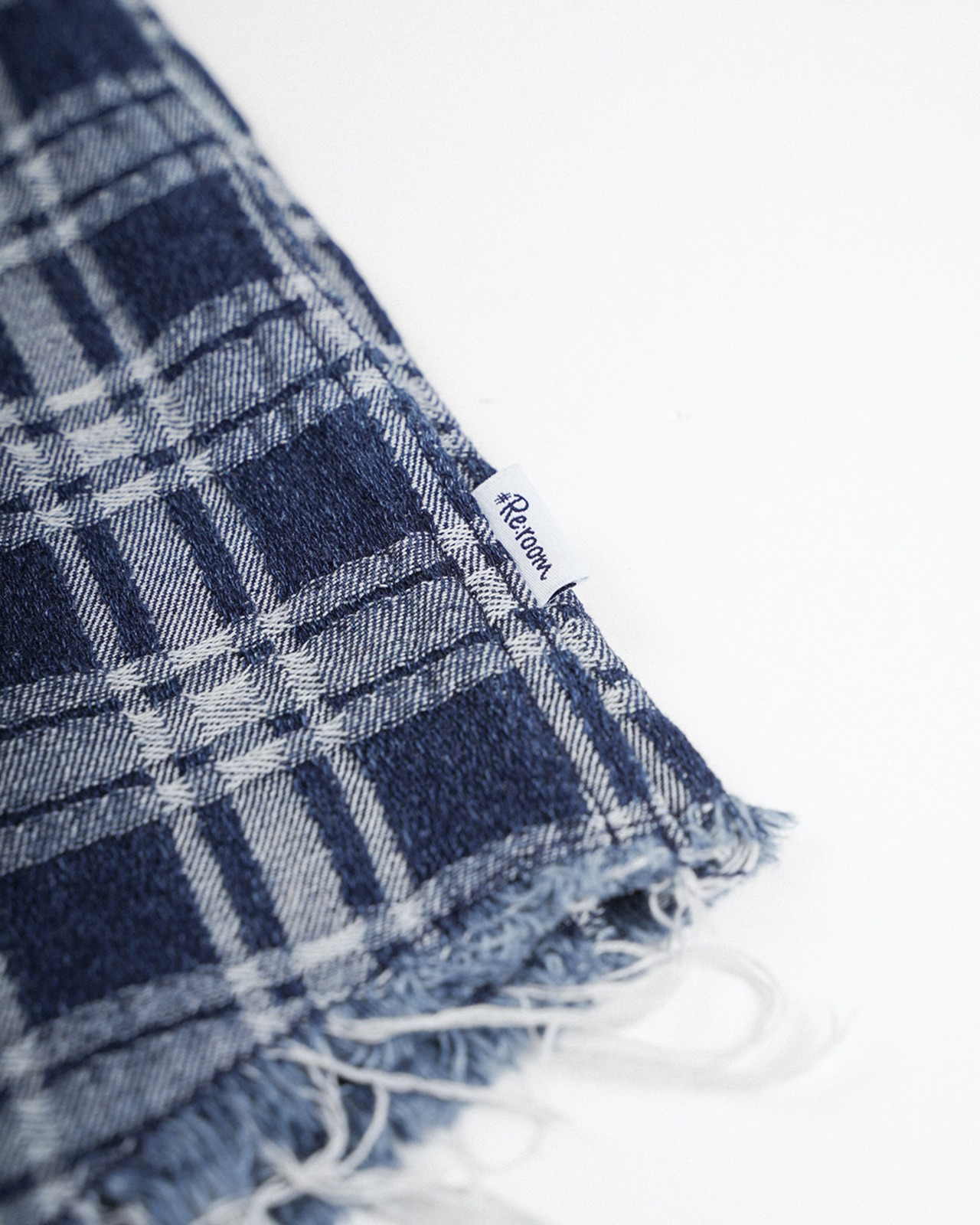 【#Re:room】CHECK DENIM SHIRTS JACKET［REJ148］